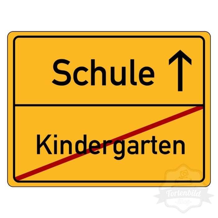 Tortenbild Kindergarten Schule